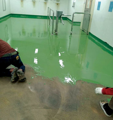 ระบบพื้นโพลียูรีเทรน