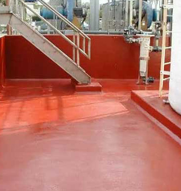 เคลือบพื้นป้องกันสารเคมี