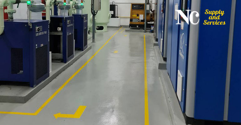 เคลือบพื้นป้องกันไฟฟ้าสถิต Anti-static flooring Conductive Floor
