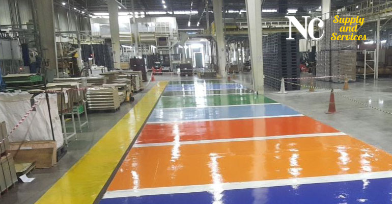 Epoxy Coating งานเคลือบพื้น อีพ็อกซี่