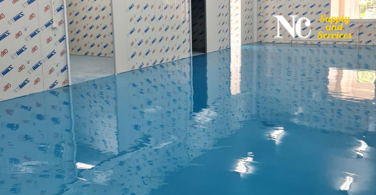 รับเคลือบพื้นห้องเย็น-ซ่อมห้องเย็น