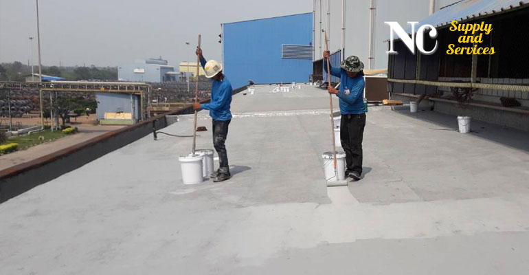 เคลือบหลังคาดาดฟ้ากันรั่วซึม waterproof coating